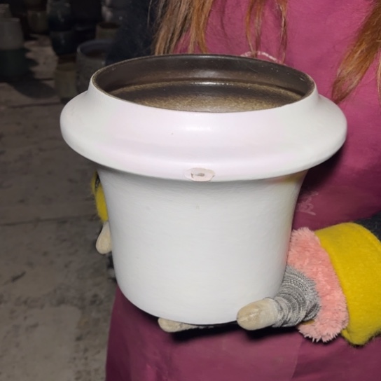 红陶口18高22瑕疵