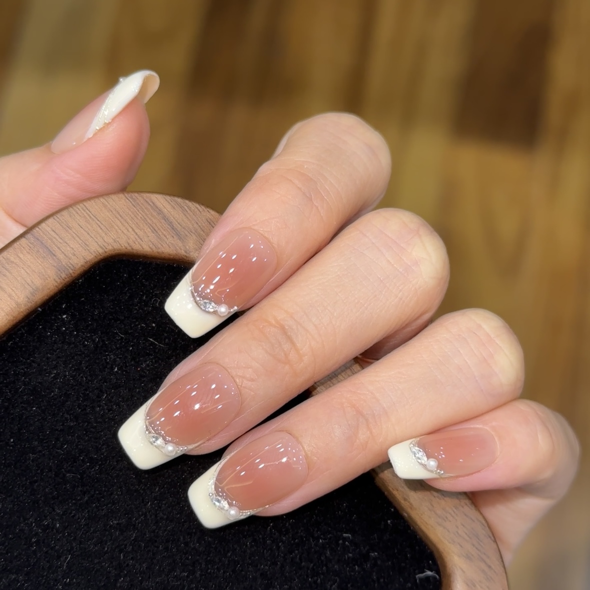 椰果 纯手工定制穿戴甲美甲成品美甲贴片10片