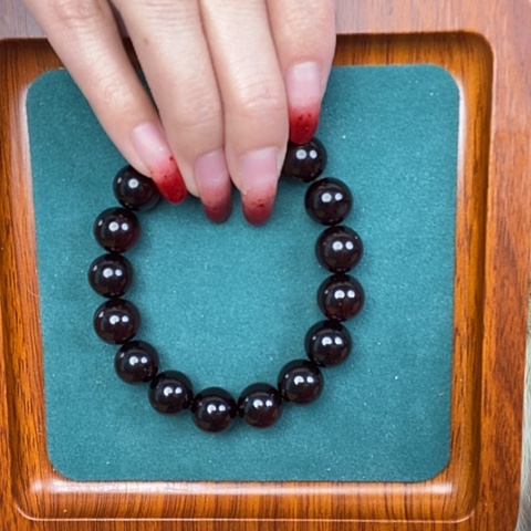 血珀手链未镶嵌用****7手串