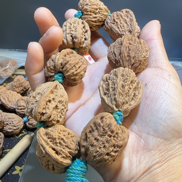 老***旧桃核吊坠核桃核桃