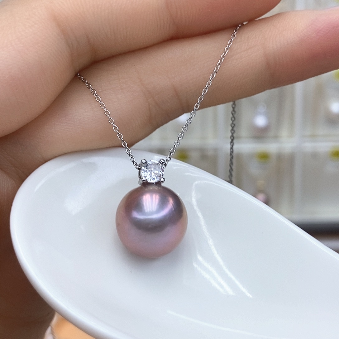 淡水珍珠合金颈饰