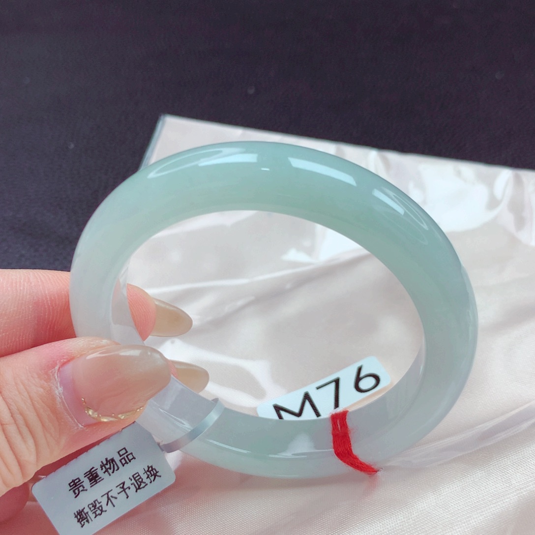 翡翠未镶嵌手镯手镯88