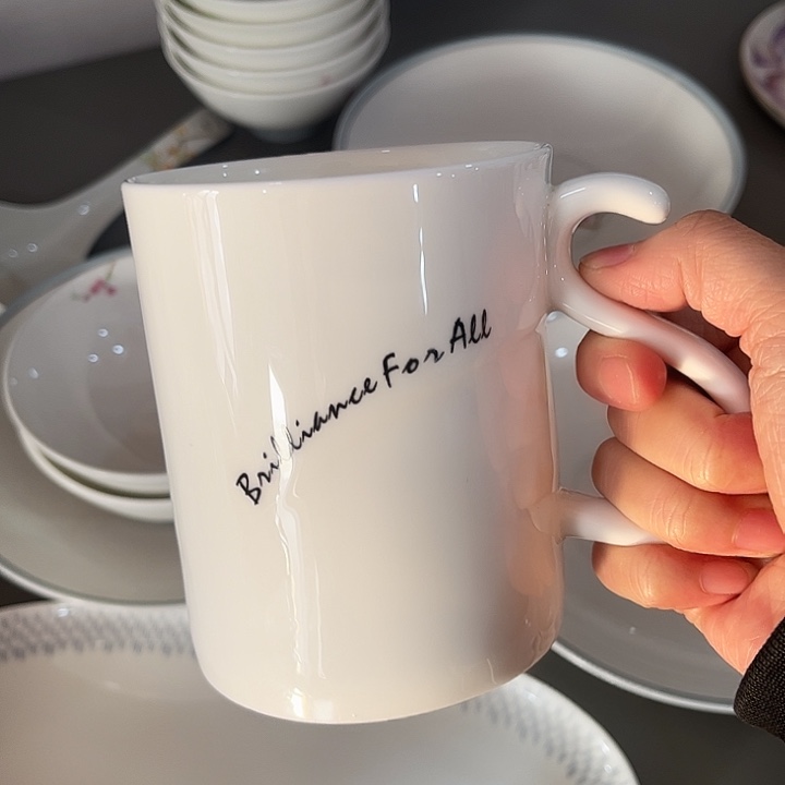 瓷片微瑕骨瓷马克杯一个福利