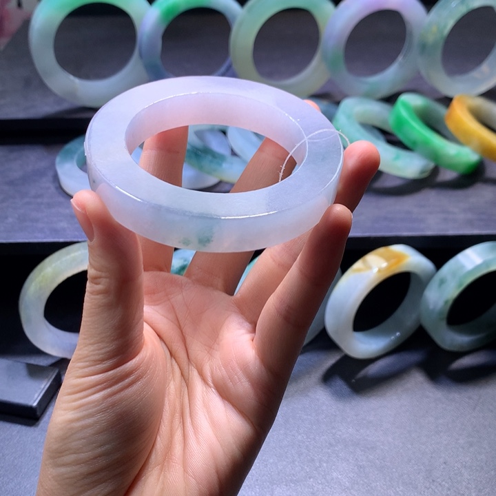 定制翡翠翡翠手镯未镶嵌