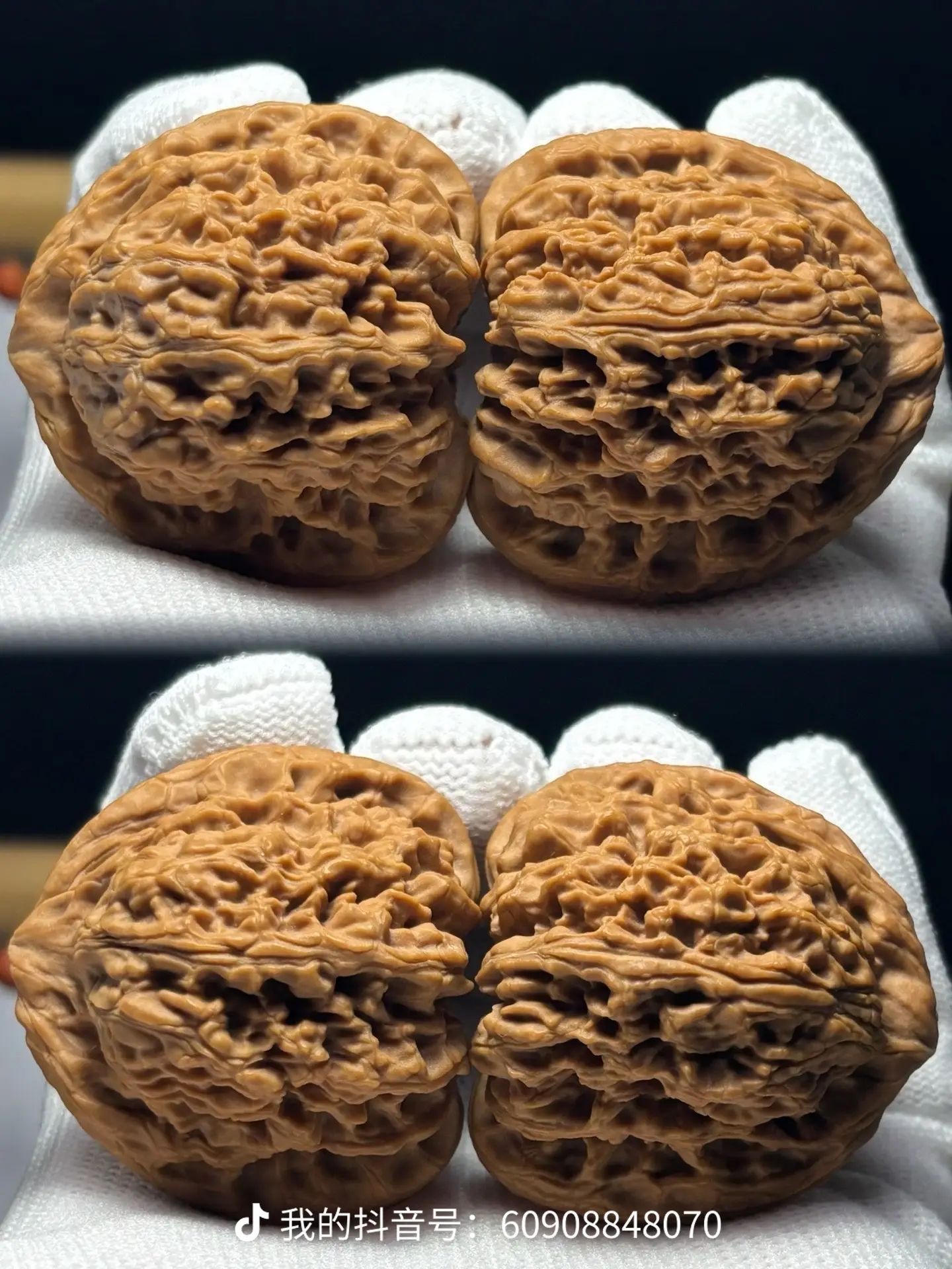 文玩手把件涿鹿一代南将石文玩核桃36-44