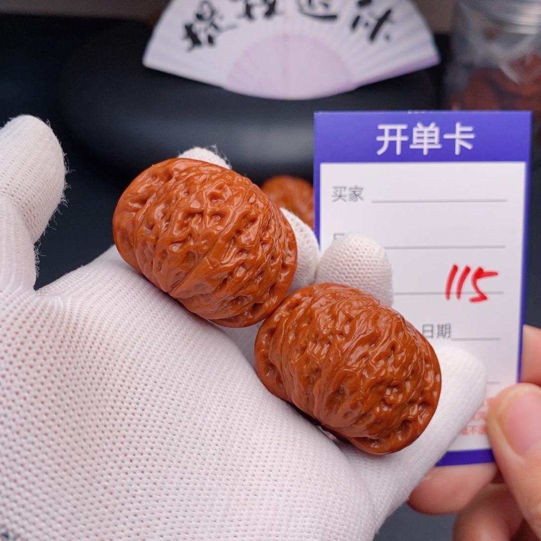 把件文玩核桃40铁锤115
