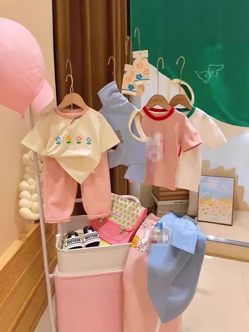 女童2025新款洋气卡通夏日短袖T恤女宝宝韩系夏装清凉半袖上衣潮