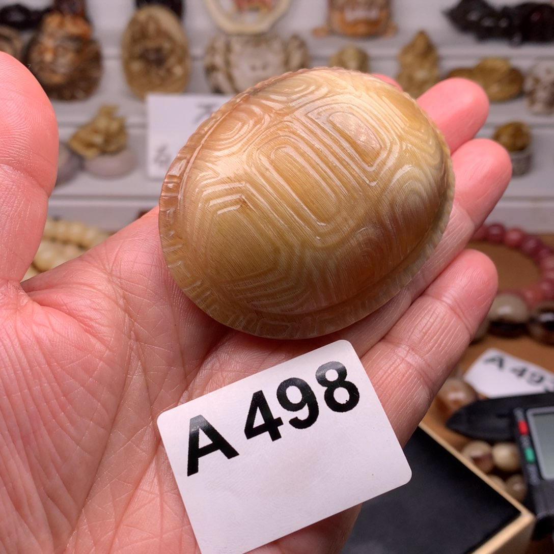 牛骨其他驴蹄全蜜富甲手把件 