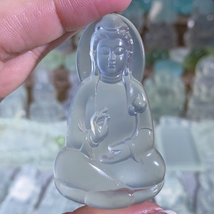 岫玉吊坠未镶嵌吊坠