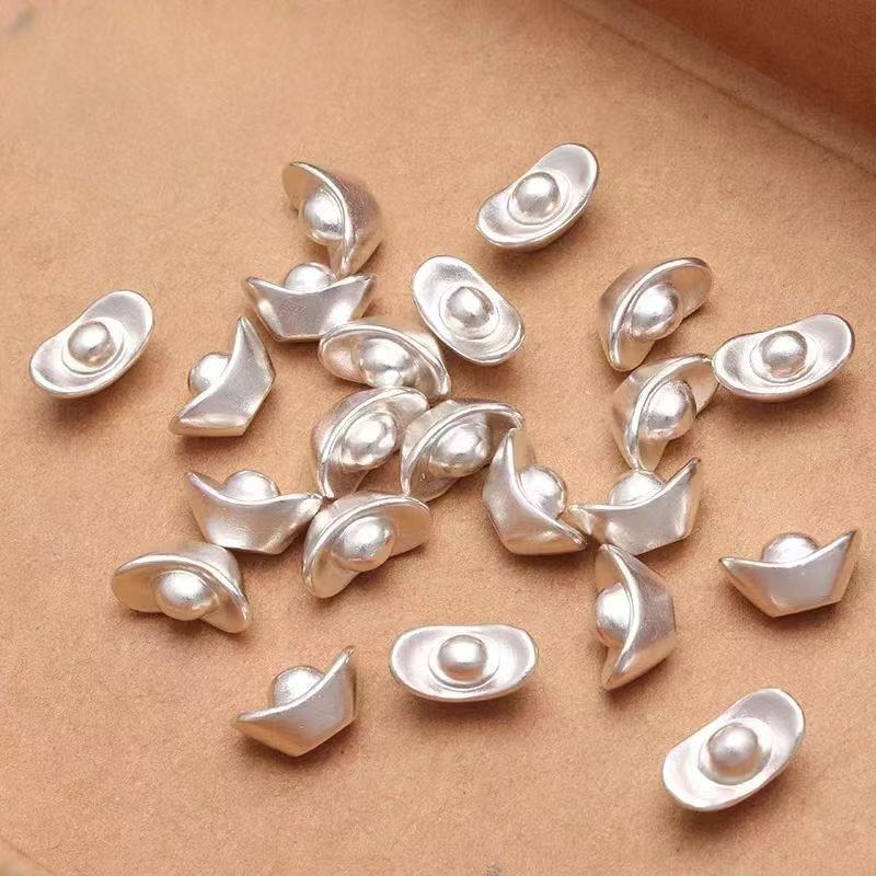 足银珐琅银制品 【清仓专属】轻职风女原创设计元宝款式