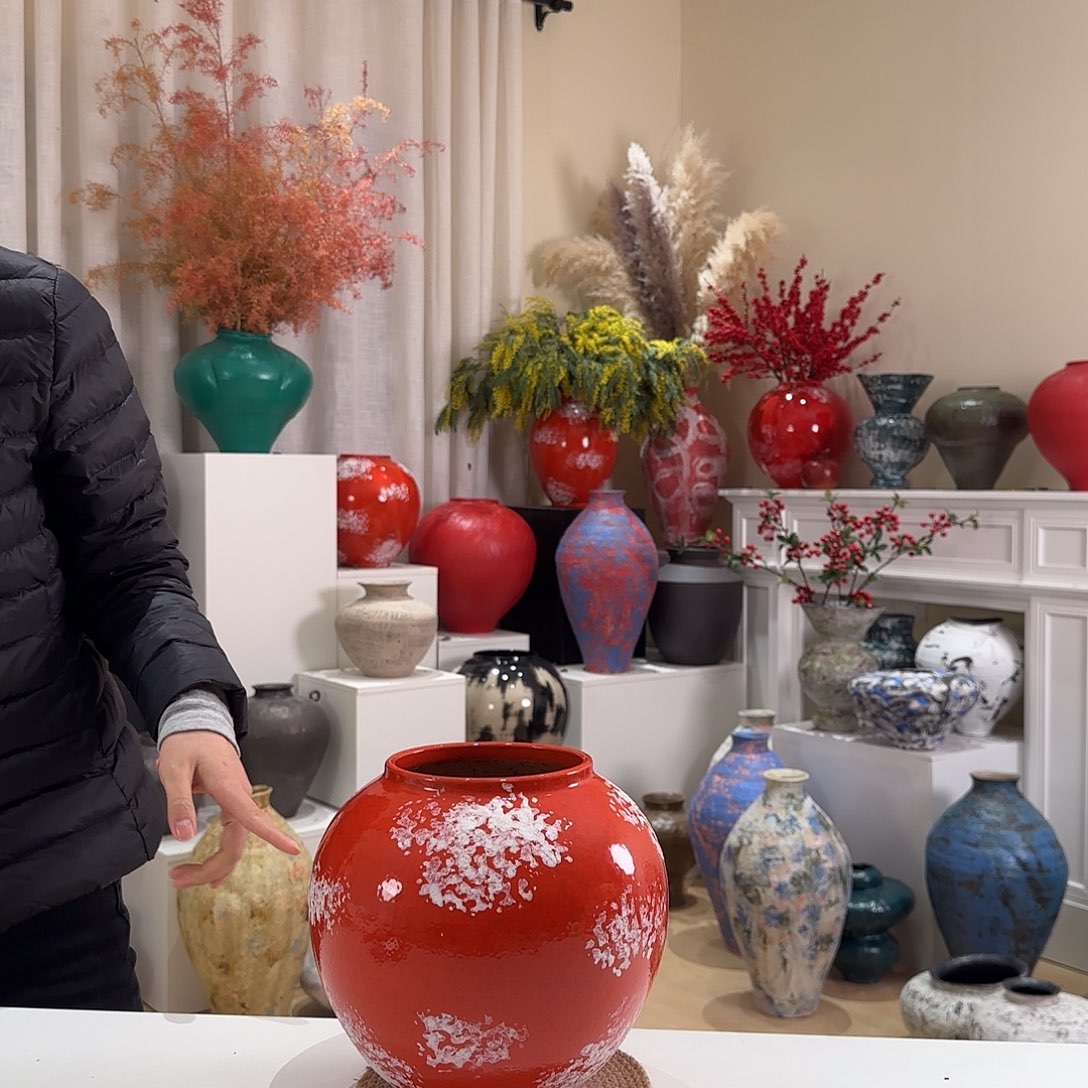 摆件花瓶口12高22闪拍79