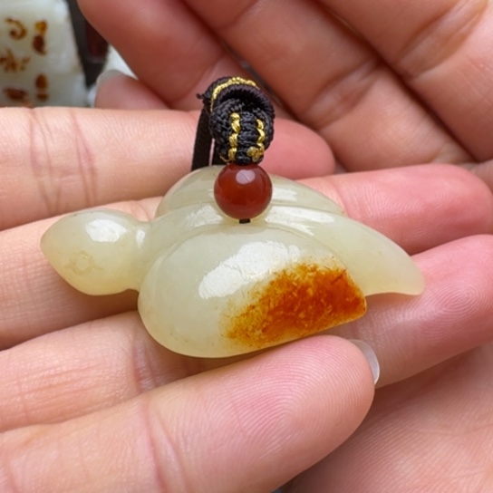 和田玉挂件未镶嵌恒*