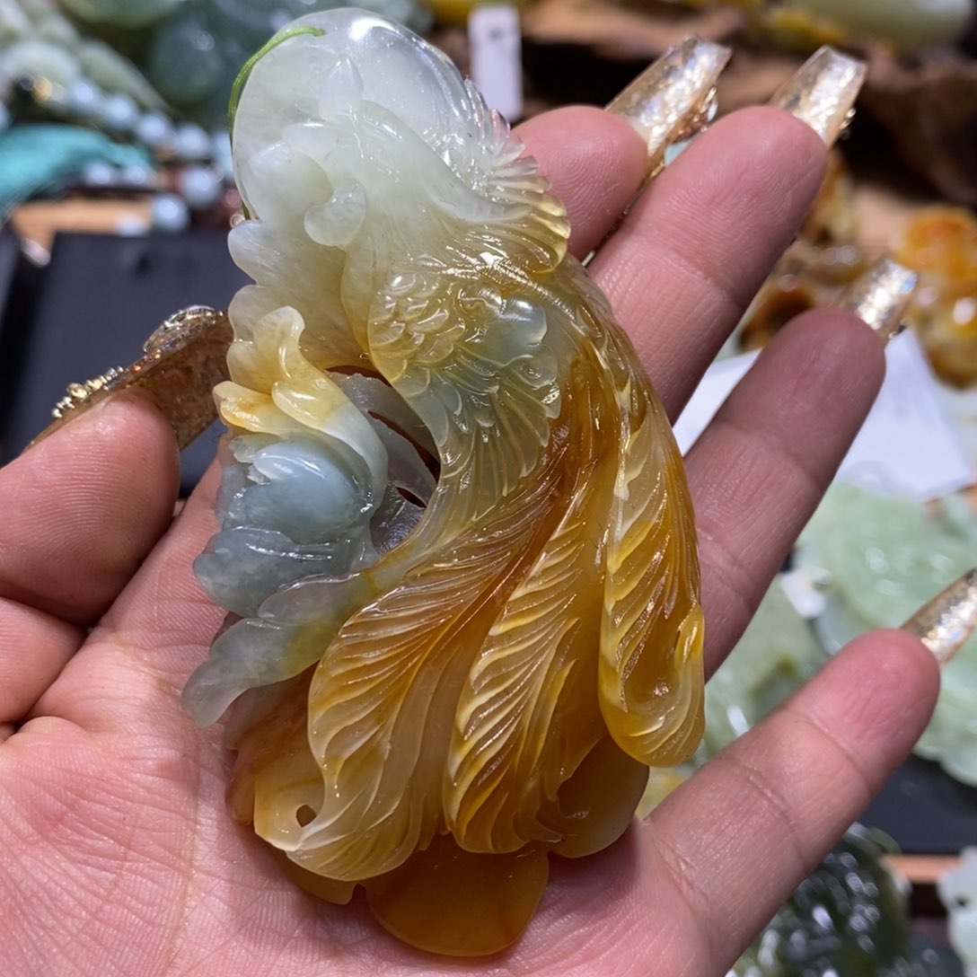 蛇纹石玉颈饰未镶嵌用****6