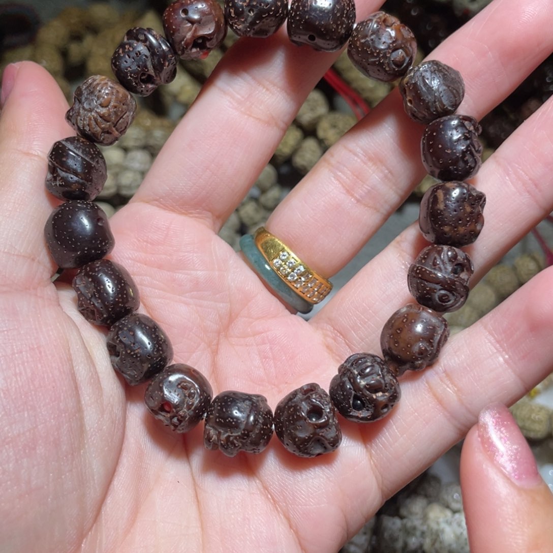 星月菩提吊坠黑金19呆