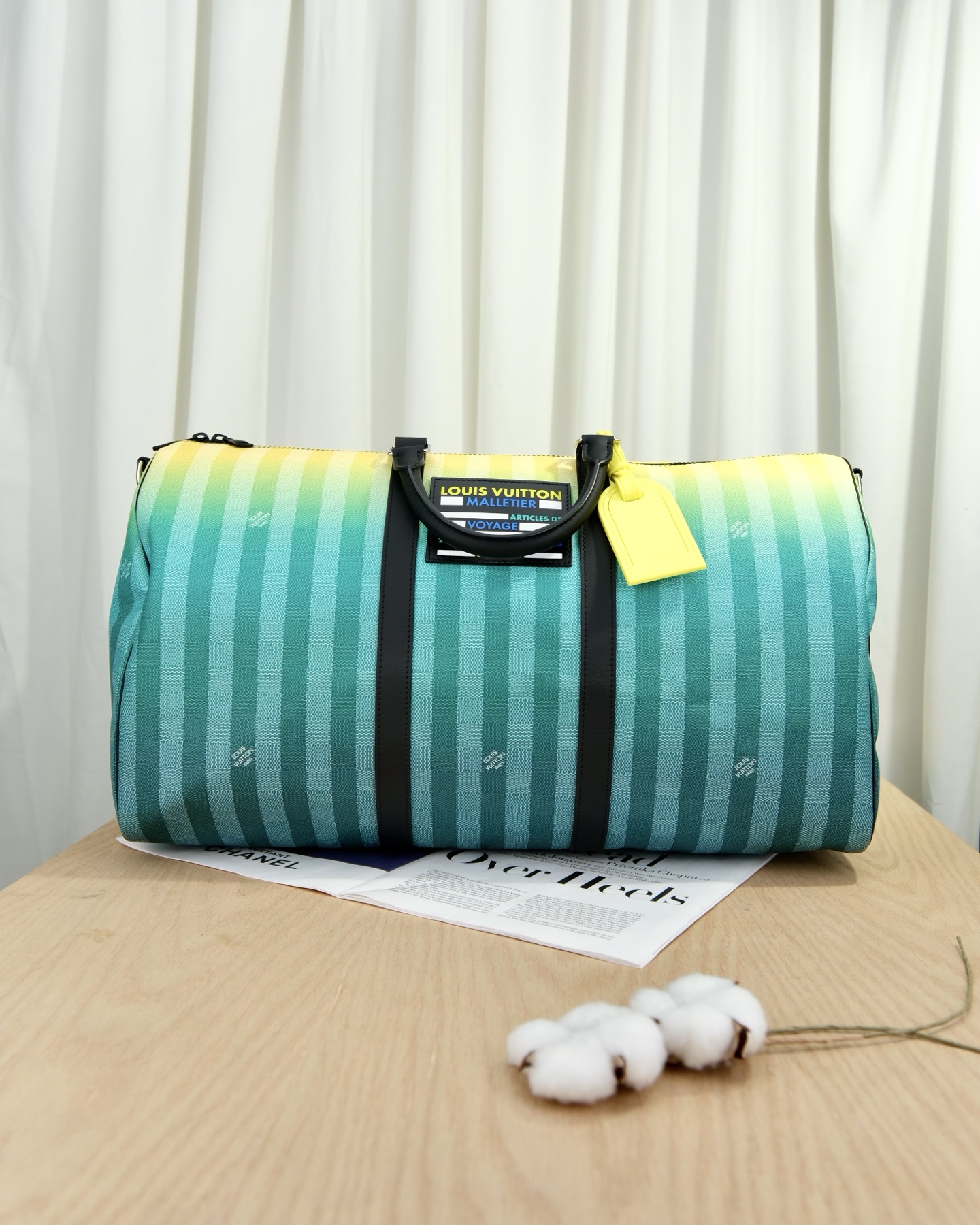 99新 LouisVuitton/路易威登  8941 keepall 50  健身包旅行包  