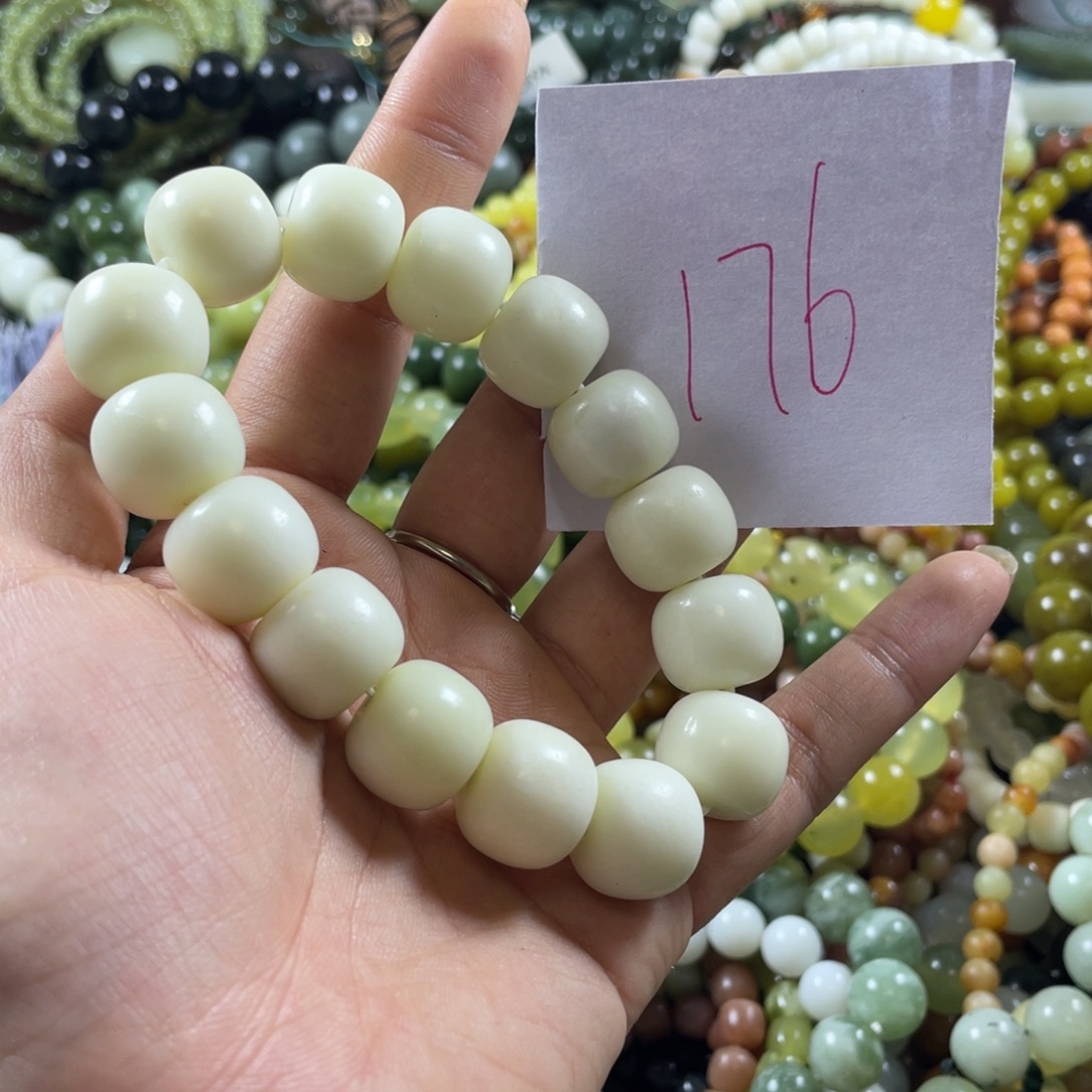 蛇纹石玉未镶嵌手串