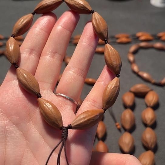 橄榄核手串/手链1.0小柳叶手持