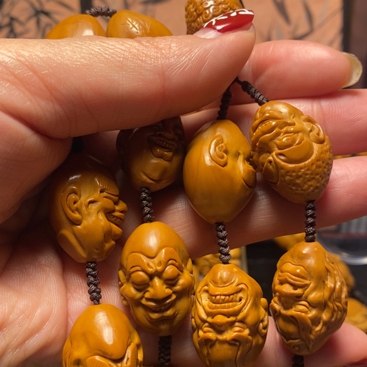 橄榄核手串/手链十八罗汉