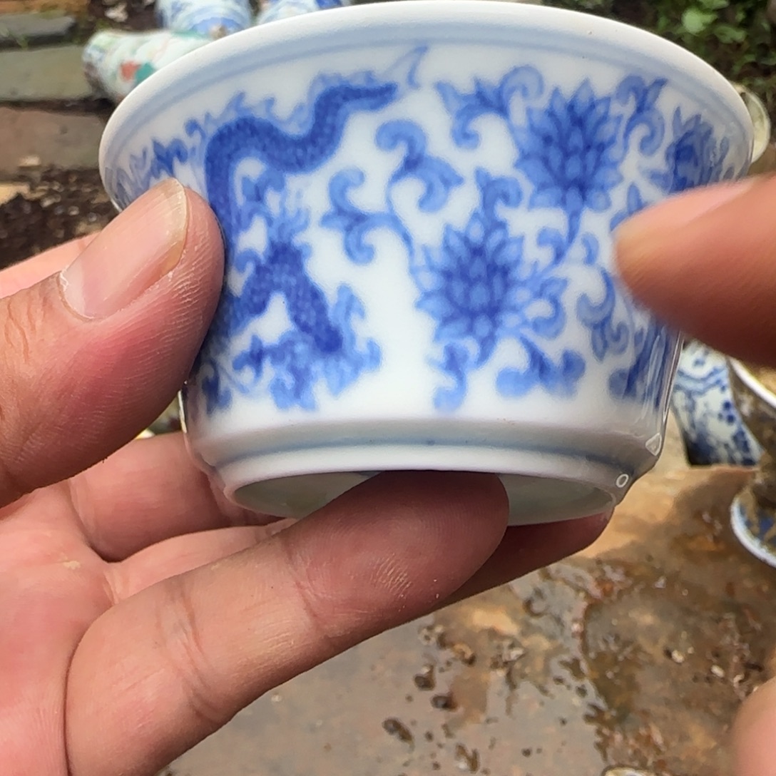 江***子摆件瓷器工艺美术作品