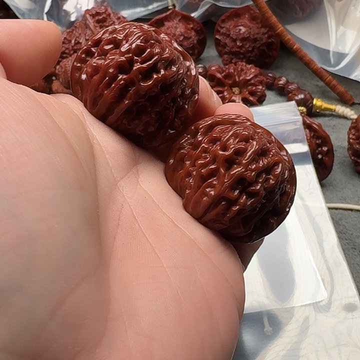 吊坠文玩核桃楼子046