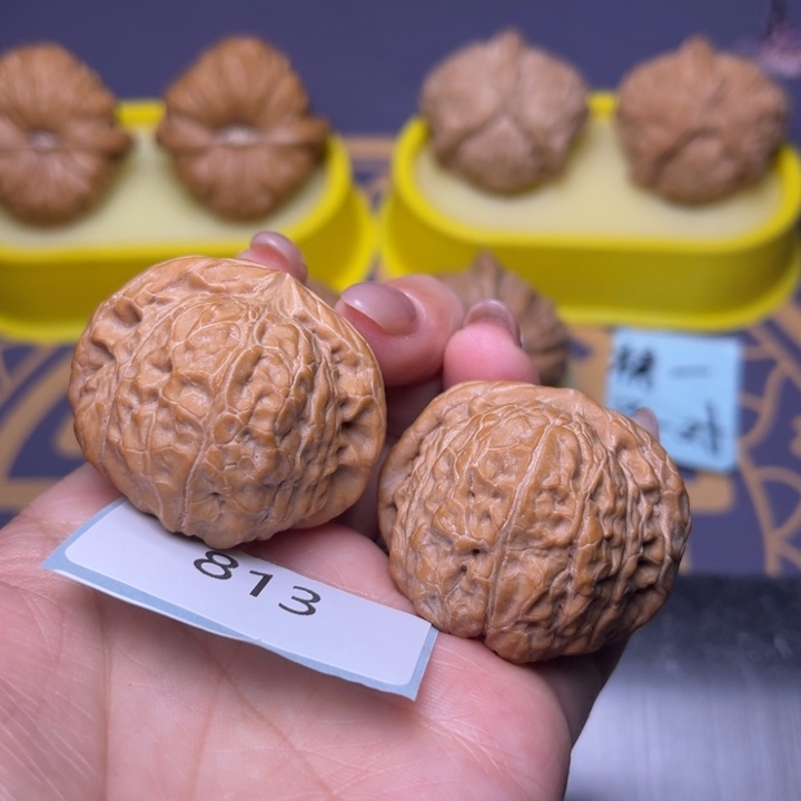 文玩核桃把件南瓜39.813