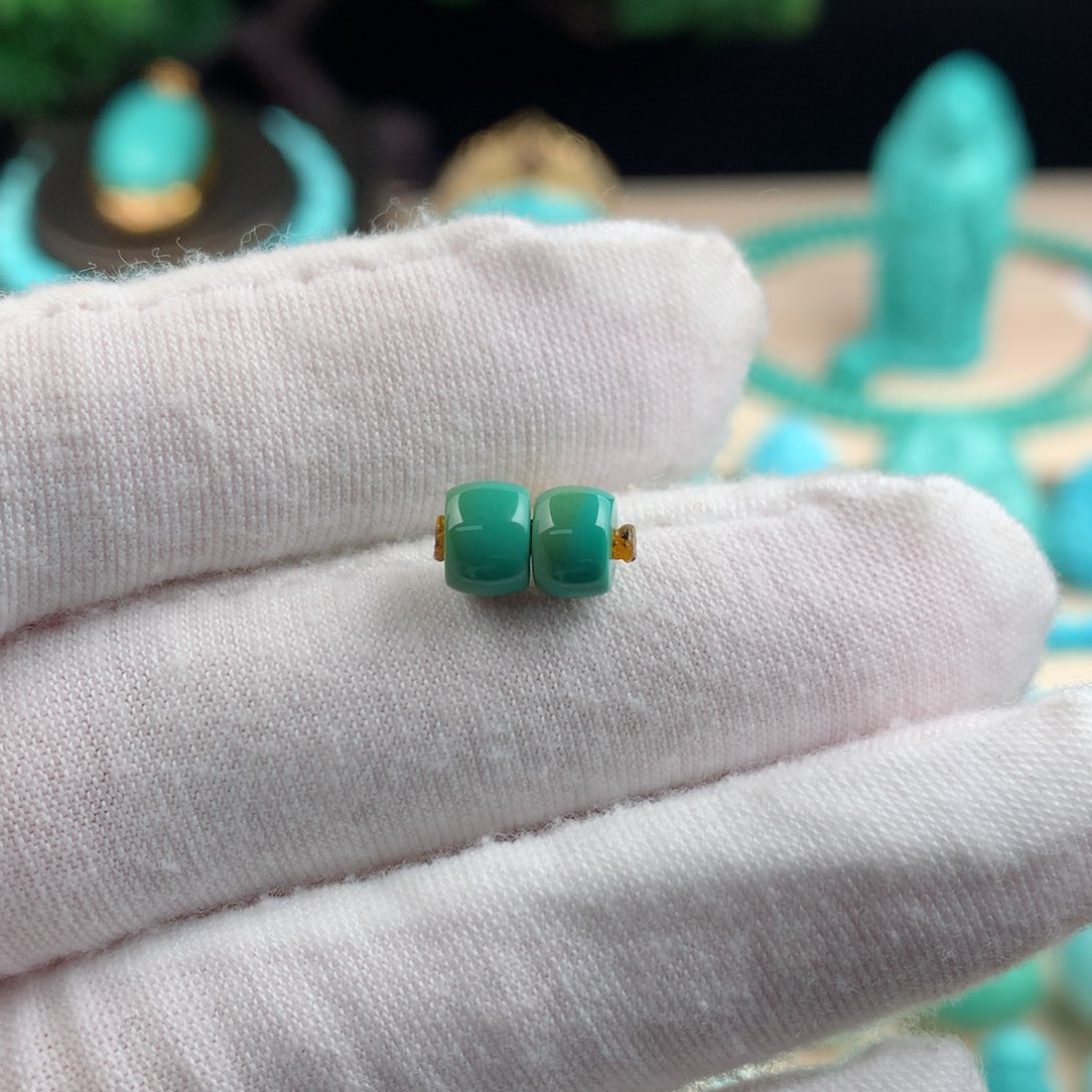 【闪购商品】绿松石珠宝半成品未镶嵌