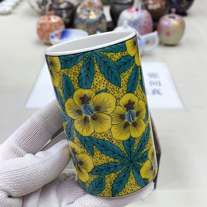 摆件正品保真九谷