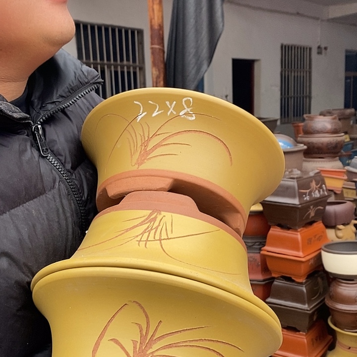 紫砂花盆紫砂艺术