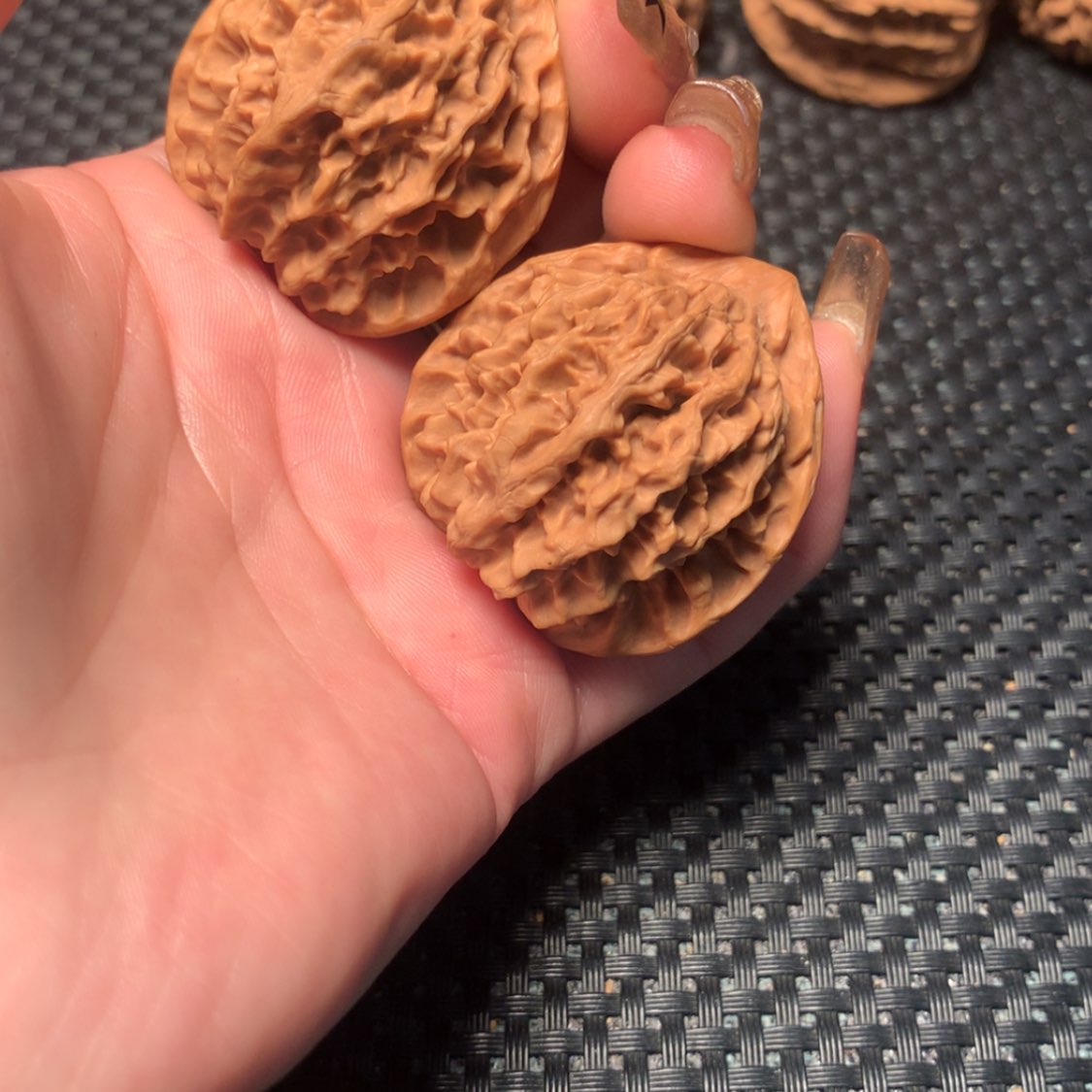 【闪购商品】文玩核桃吊坠京吧对