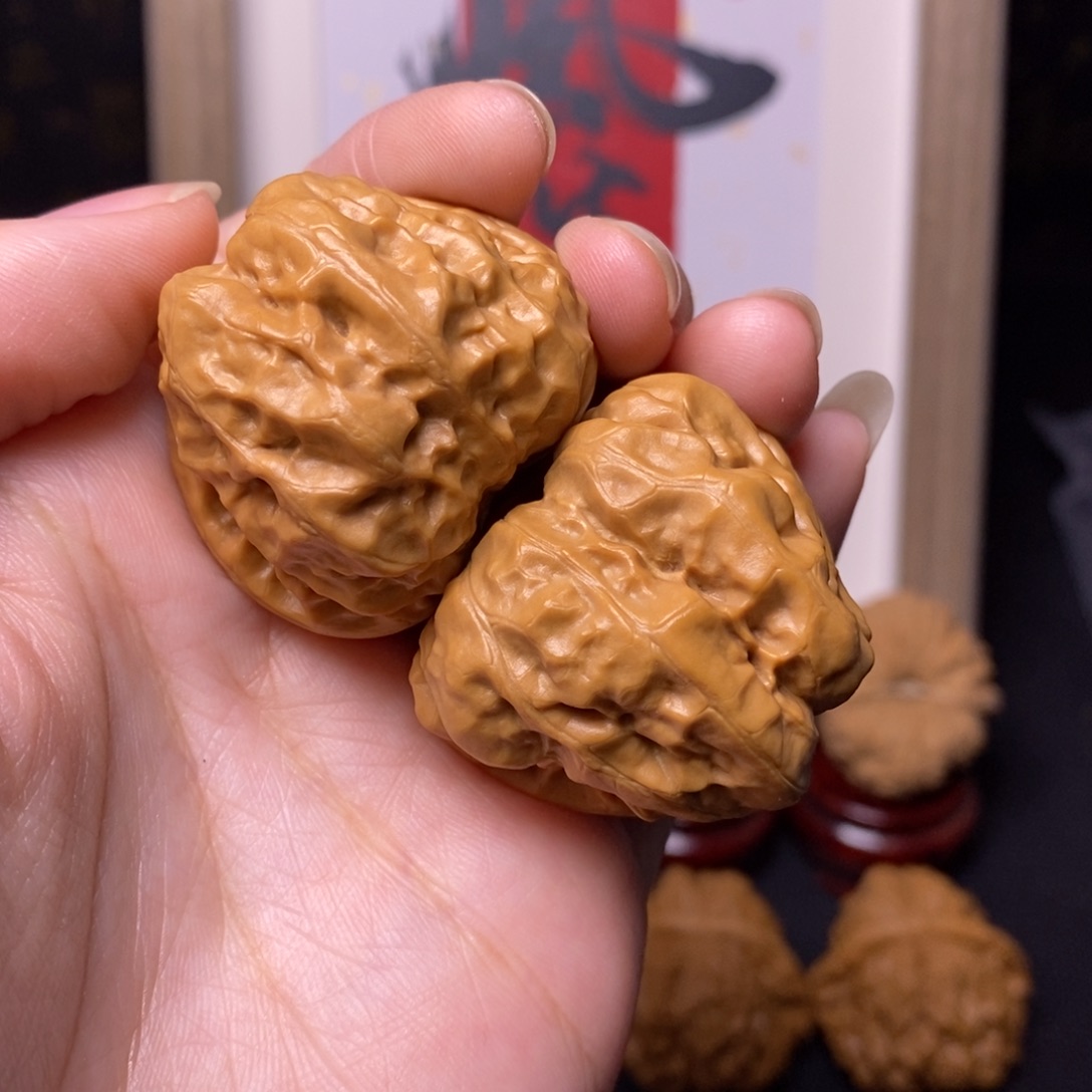 善***欧吊坠文玩核桃蛤蟆38