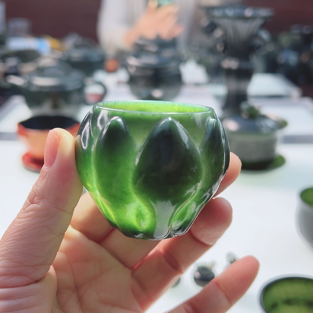 和田玉（青玉）摆件未镶嵌