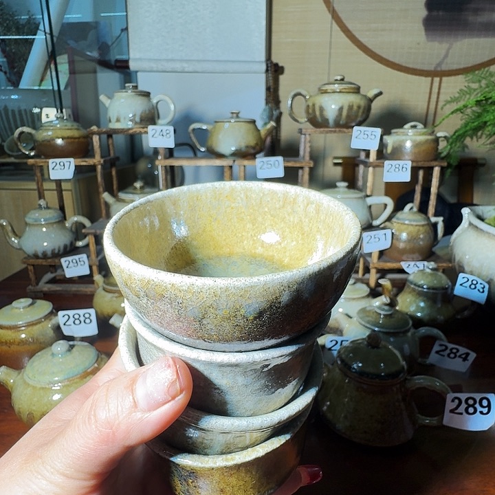 建水紫陶白泥柴烧壶微瑕阳**好