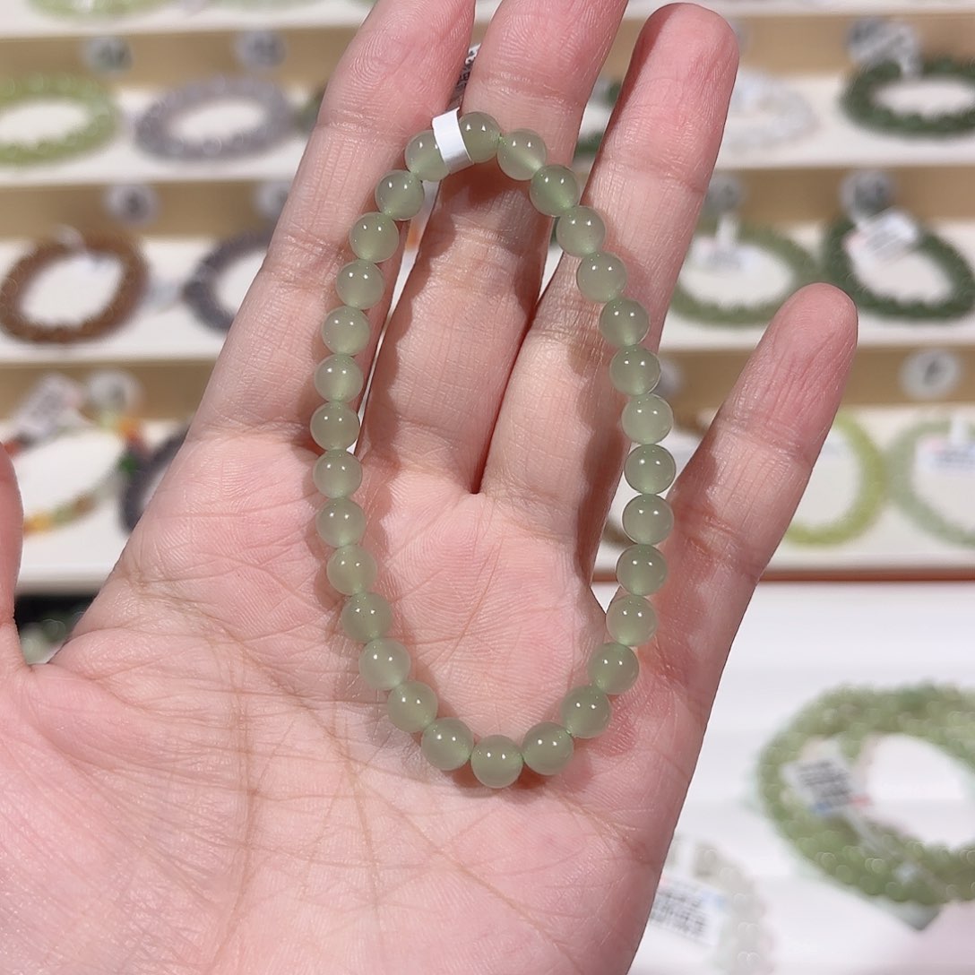 和田玉手链未镶嵌a