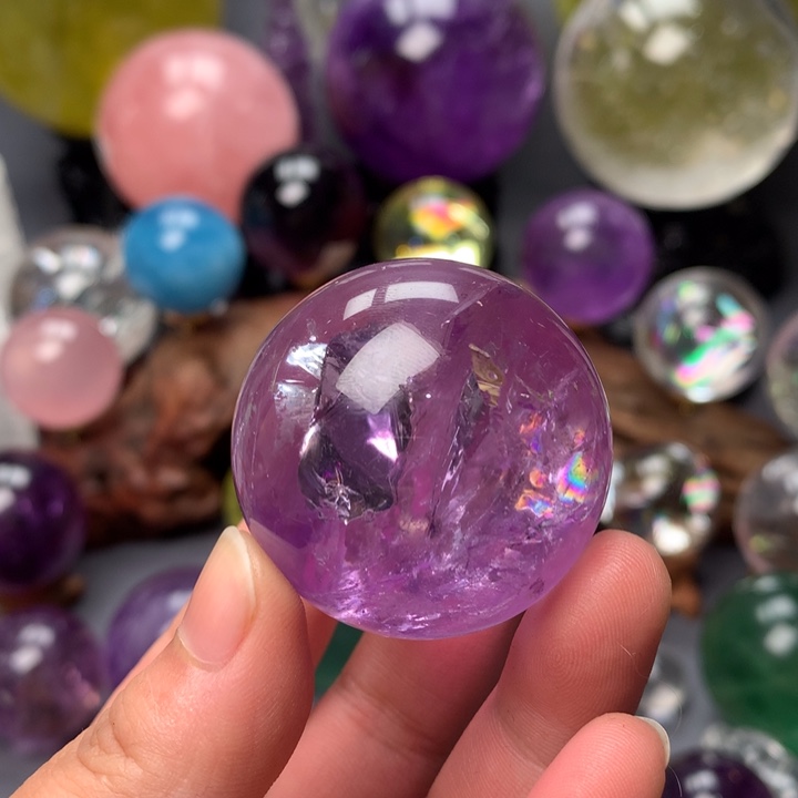 水晶水晶未镶嵌水晶球4