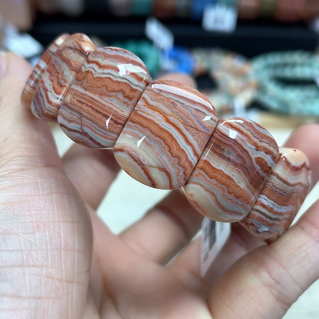 硅化珊瑚（珊瑚玉）手串未镶嵌193