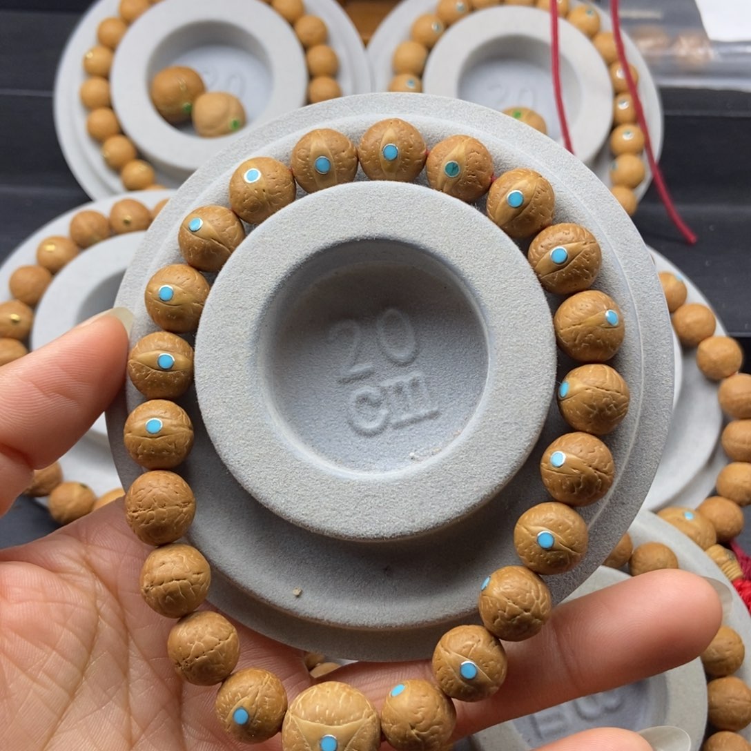 手串凤眼菩提12.5松➕，25新籽