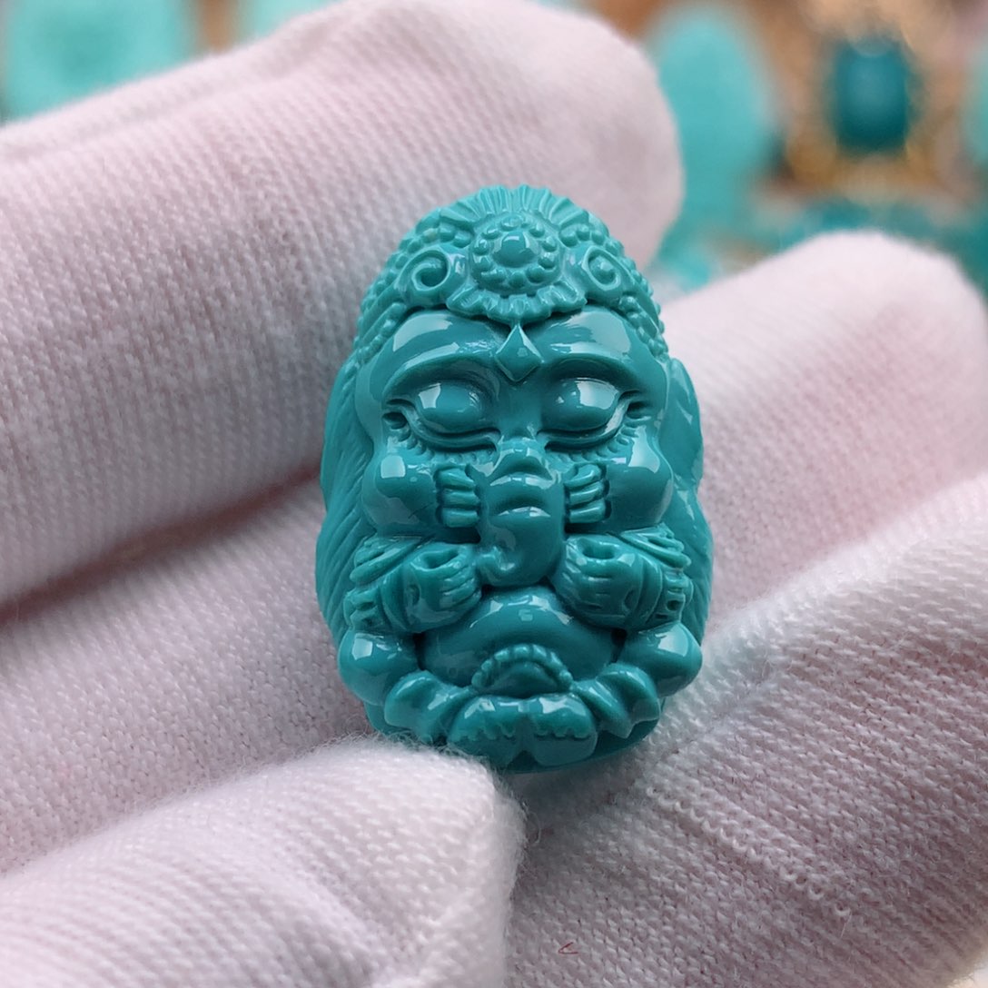 绿松石珠宝奇石未镶嵌