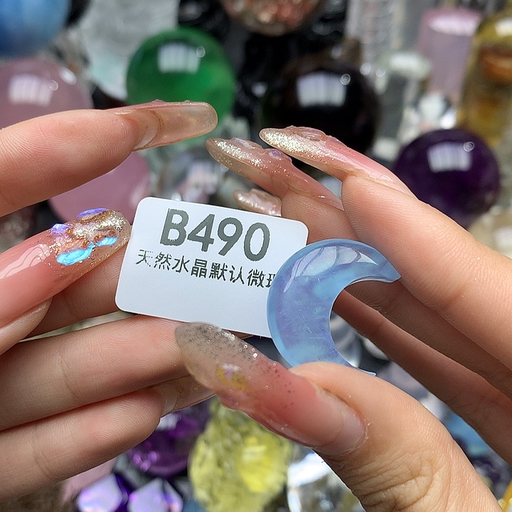 水晶手串未镶嵌吊坠