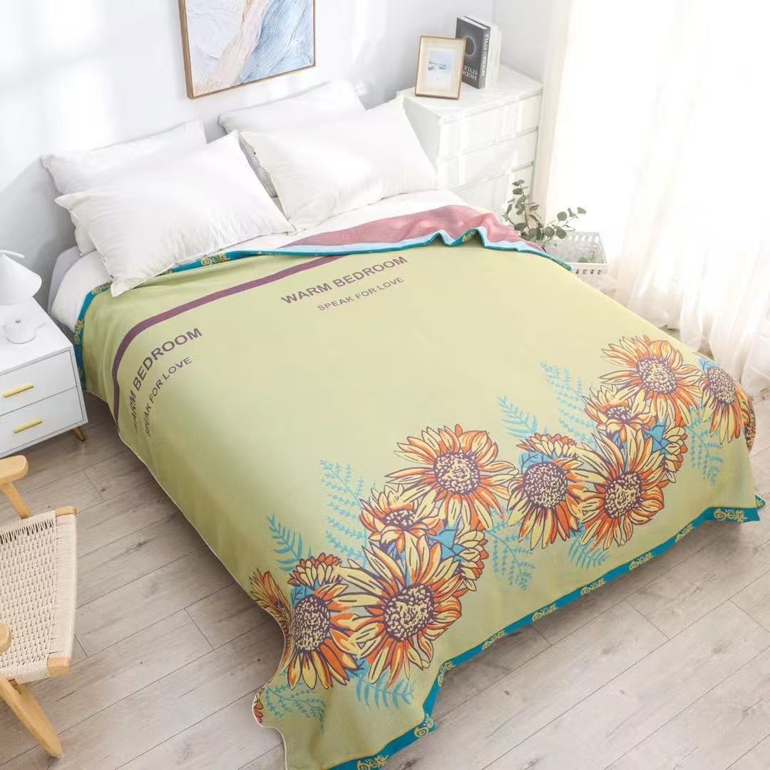 向阳暖春200*230cm加厚舒适床盖