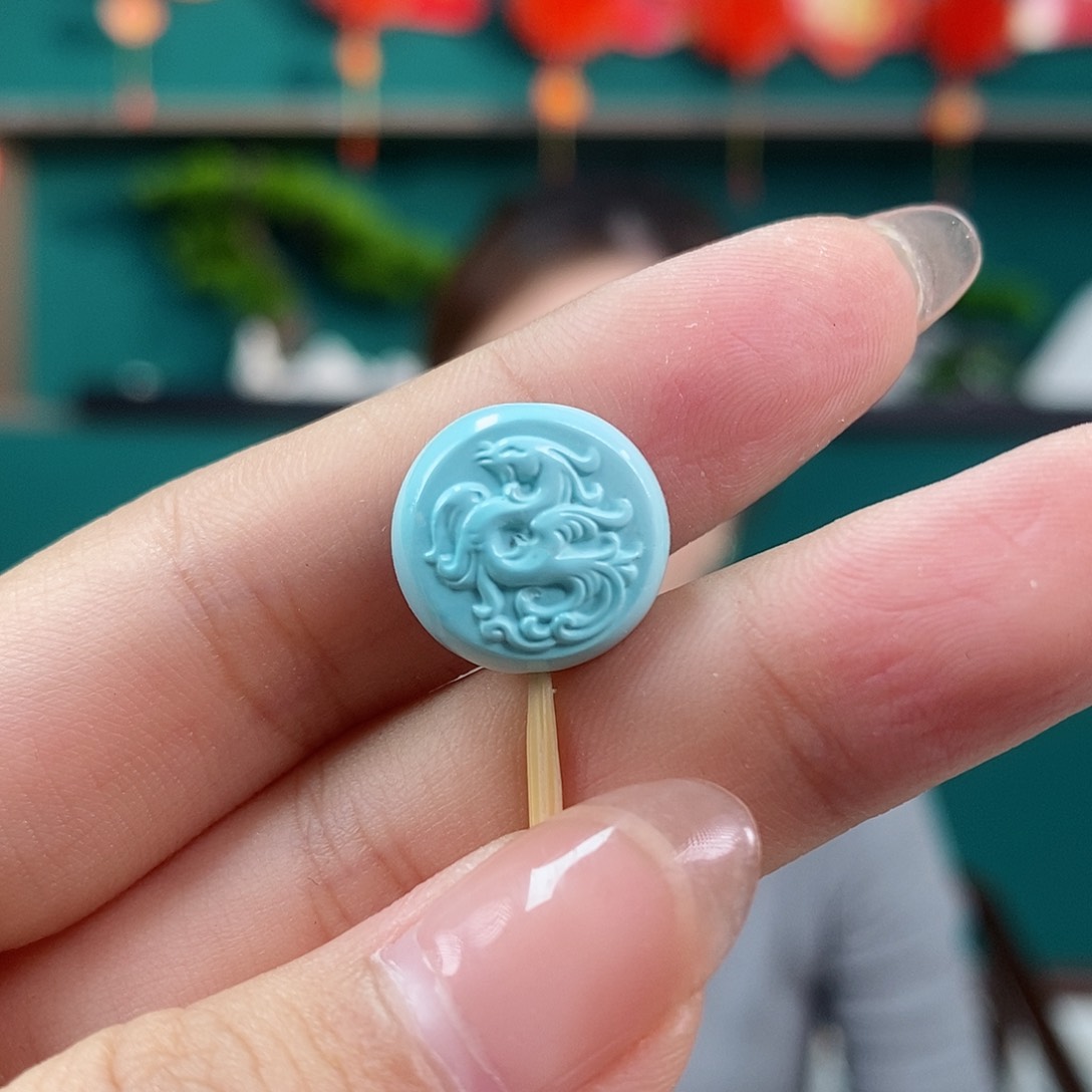 绿松石珠宝奇石未镶嵌