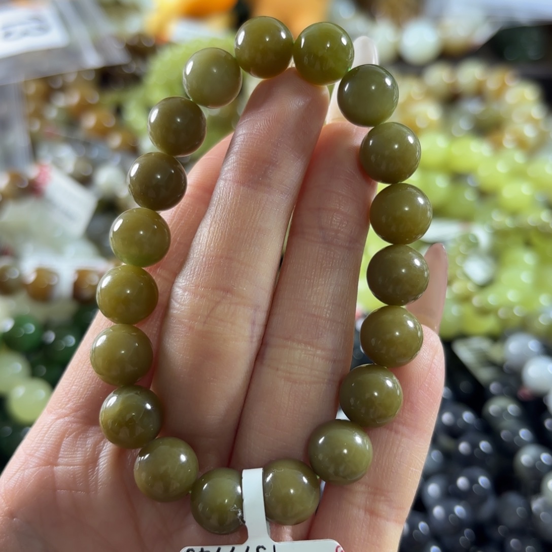 和田玉未镶嵌手串408