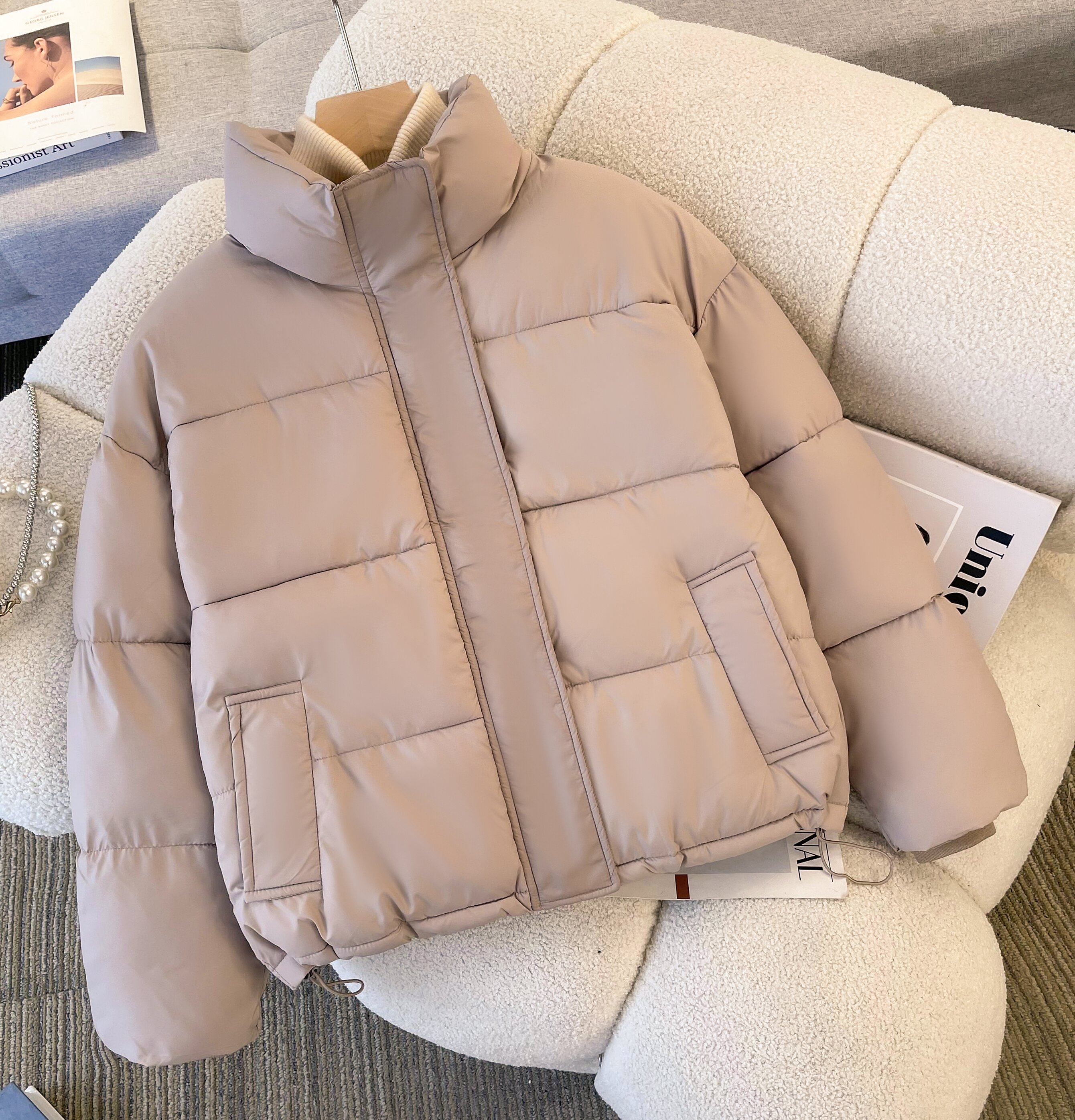 2025新款面包服女爆款棉服短款冬加厚韩版棉衣小个子外套洋气19款