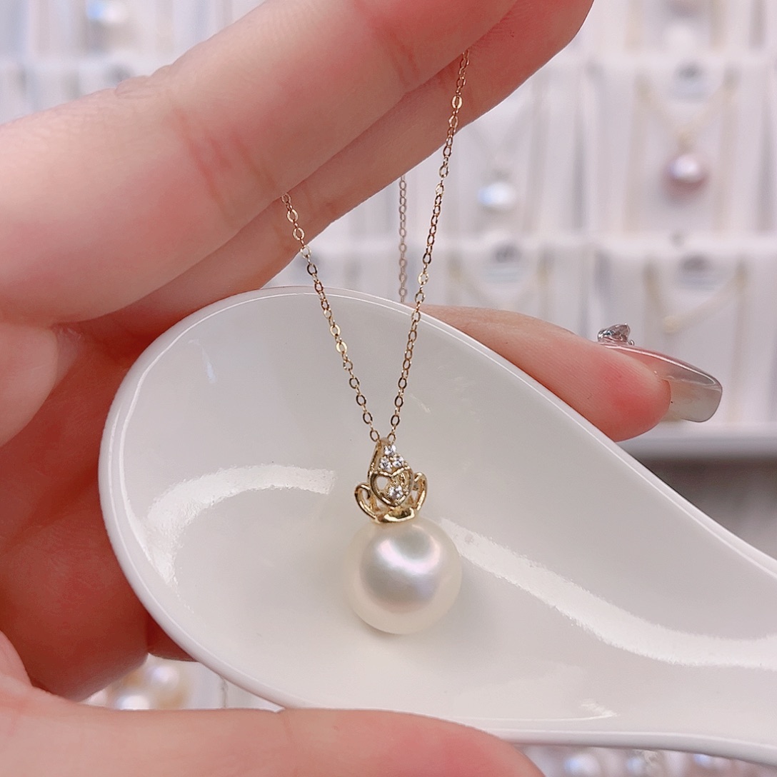 淡水珍珠未镶嵌吊坠(赠链)