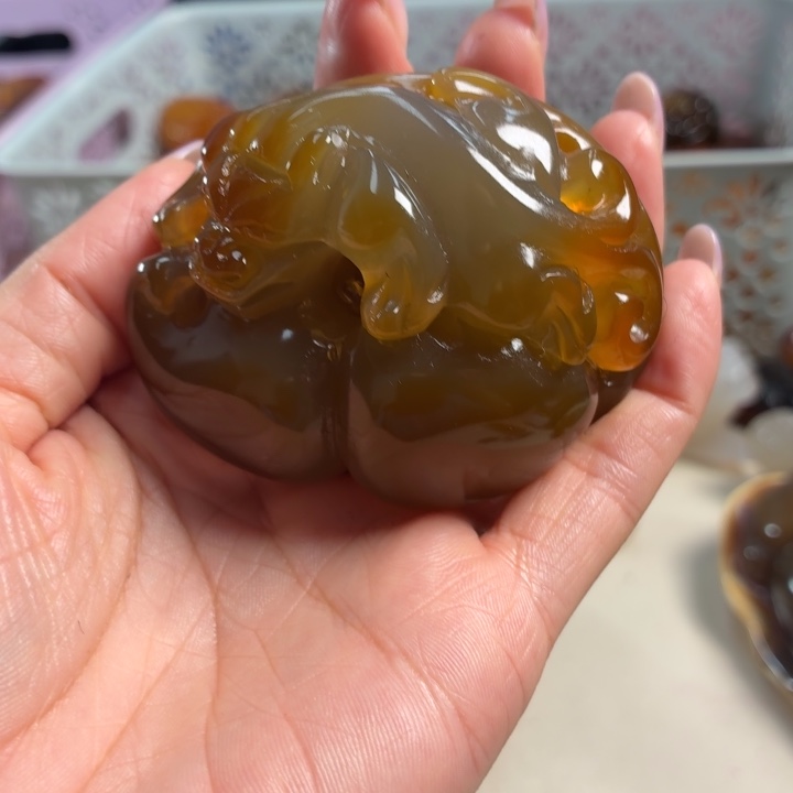 玛瑙/玉髓未镶嵌吊坠(不含链)