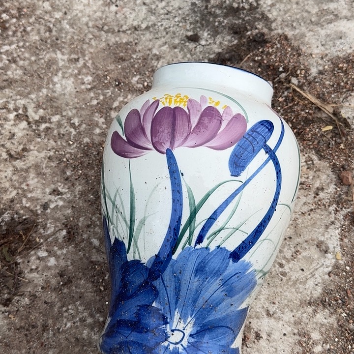 微瑕景德镇手工陶瓷花瓶