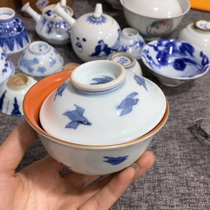 紫砂茶杯非常漂亮好看的碗