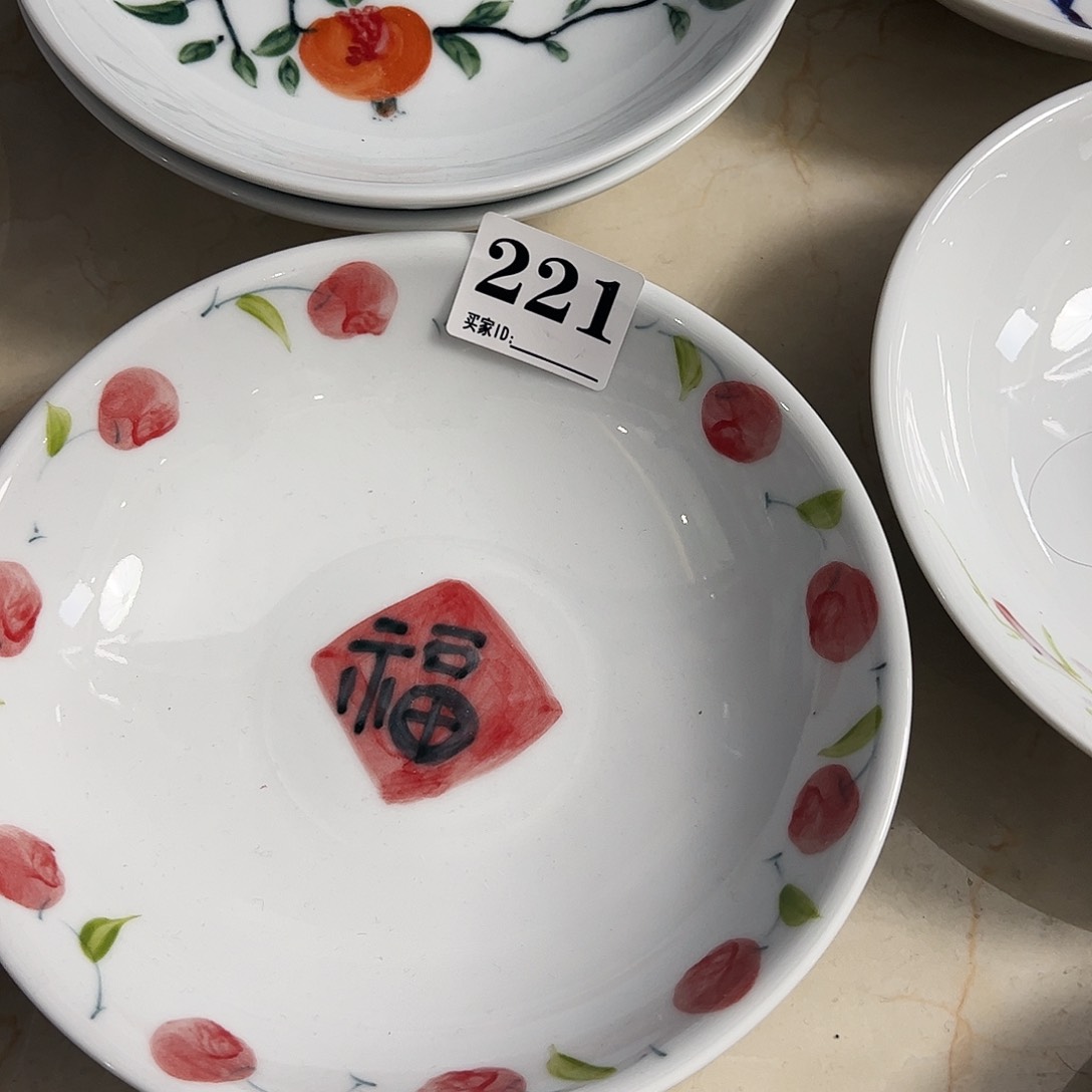 瓷片景德镇陶瓷手工手绘制作