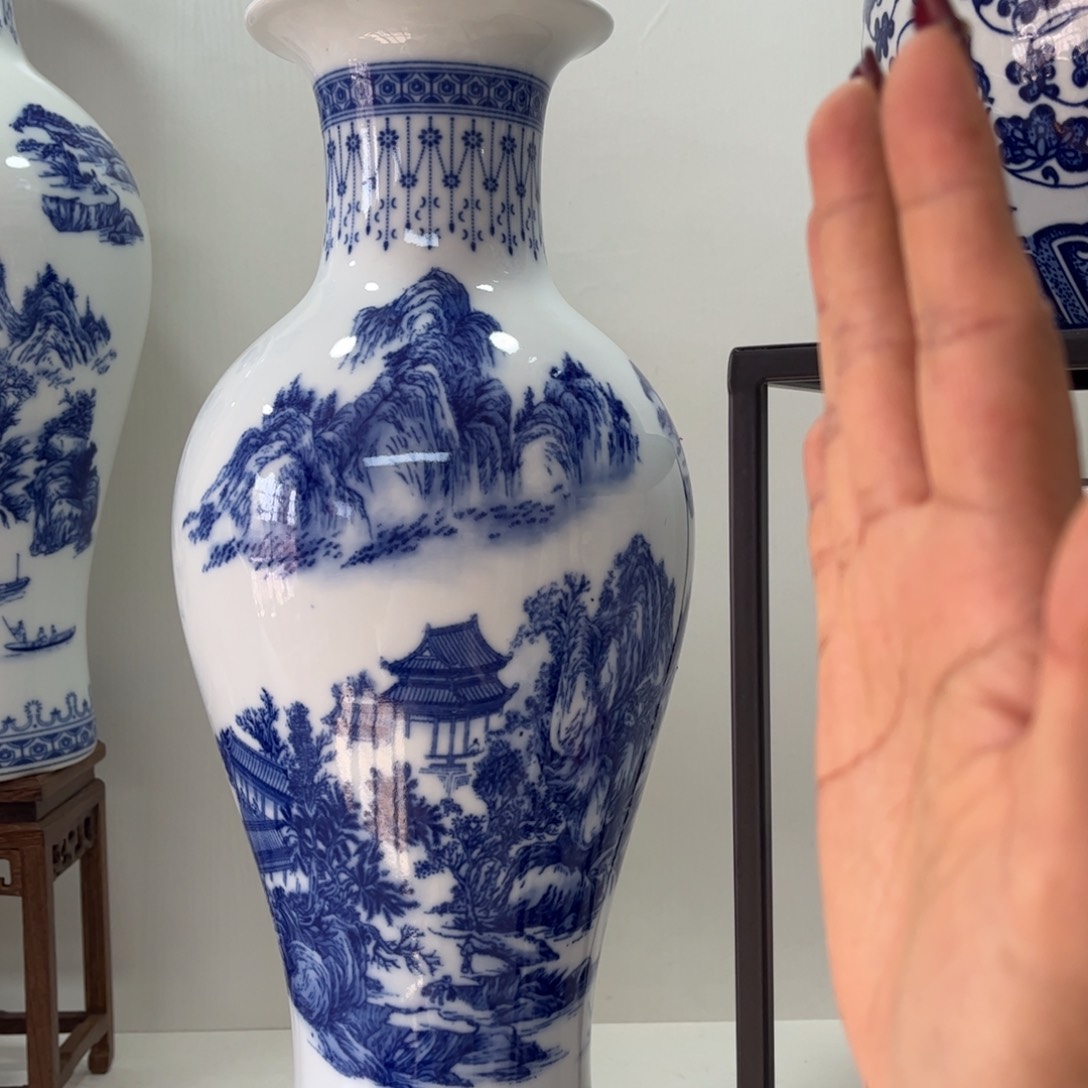 景德镇陶瓷花瓶摆件