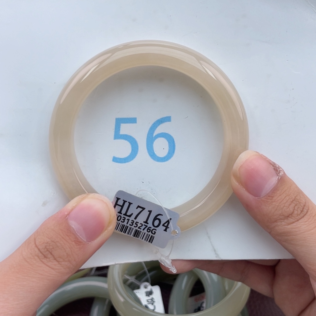 和田玉手镯未镶嵌乐*~