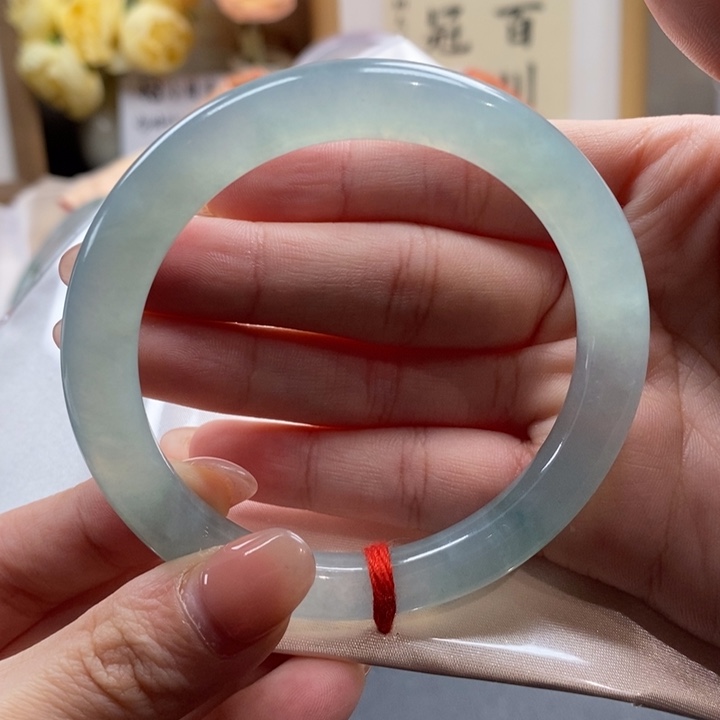 【闪购商品】翡翠手镯未镶嵌6号